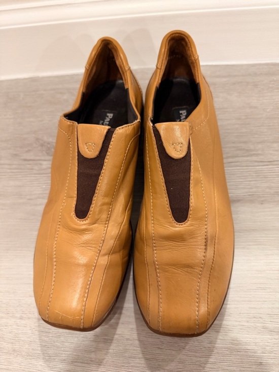 Paul Green Shoes - Paul Green Munchen Leather Slip On Women's Driving Loafer Size 7